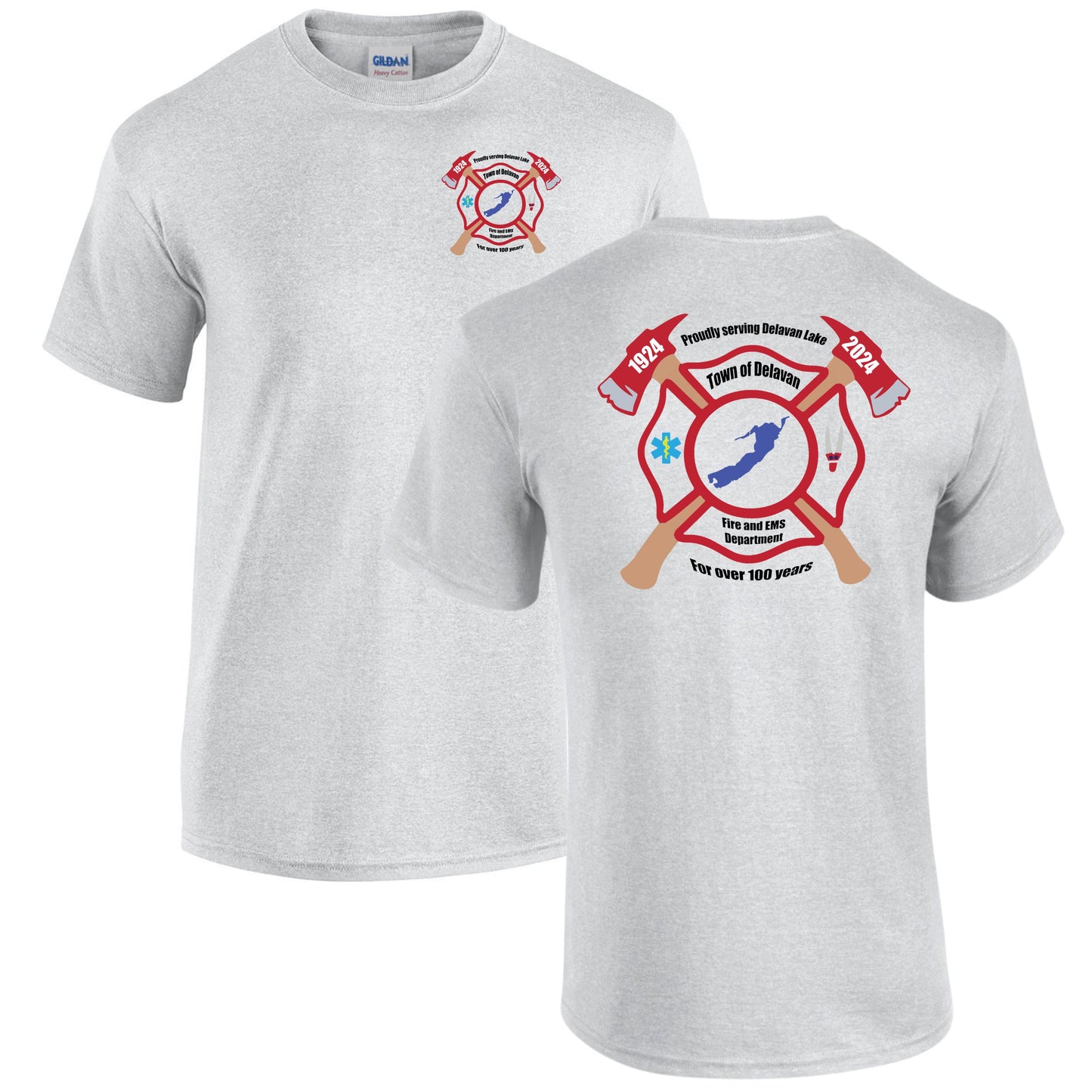 [Adult] Town of Delavan 100th Anniversary Short Sleeve T-Shirt