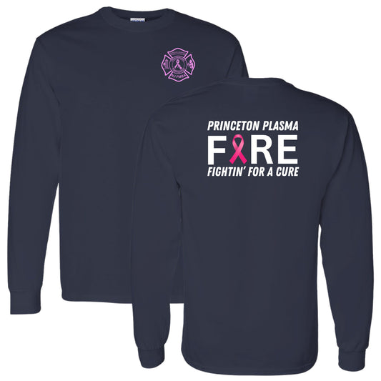 Local 66 Breast Cancer Awareness Long Sleeve T-Shirt