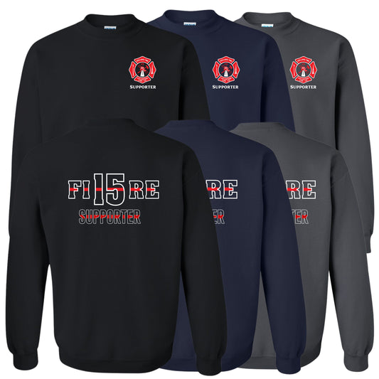 Holland Township Fire Supporter Crewneck Sweatshirt