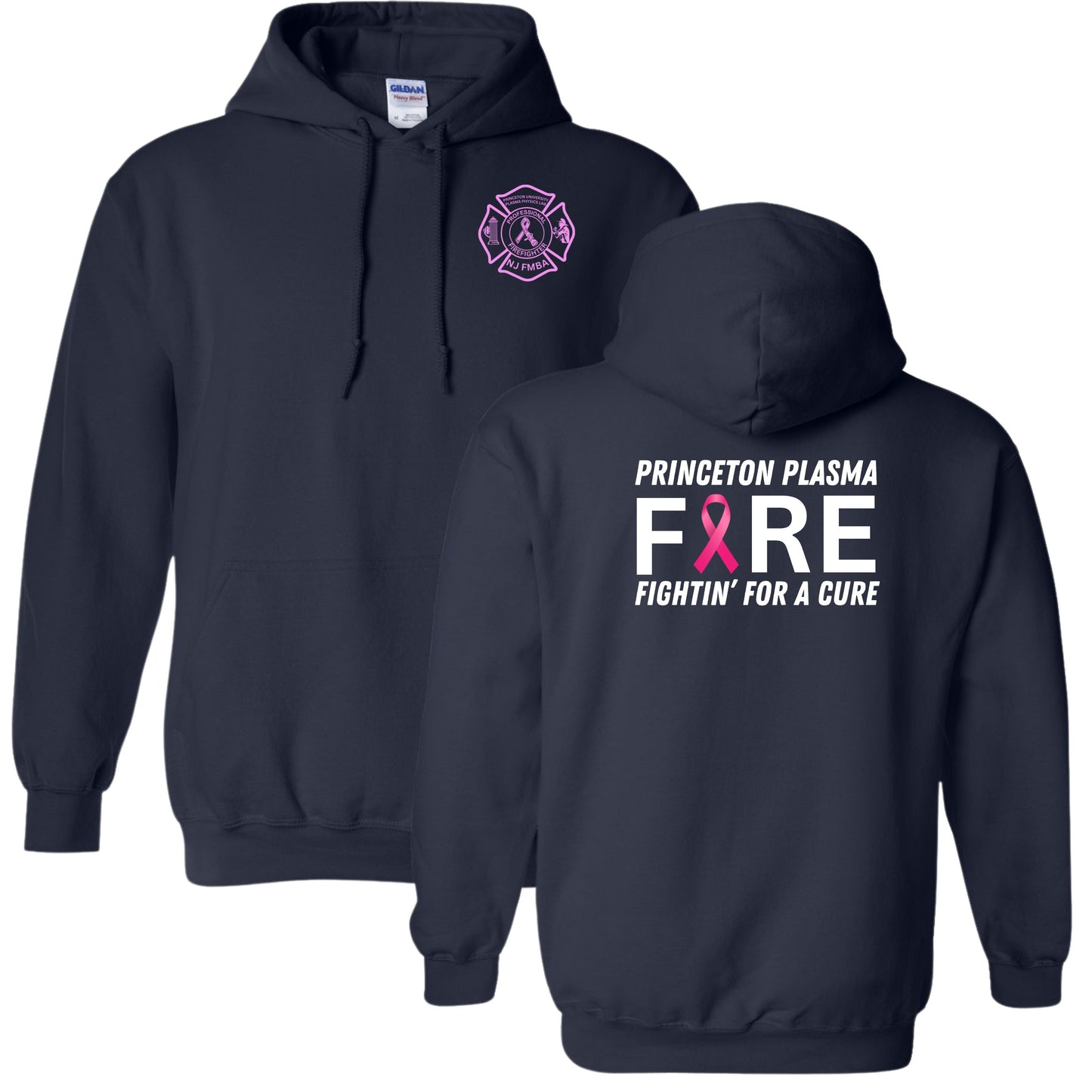 Local 66 Breast Cancer Awareness Hooded Sweatshirt