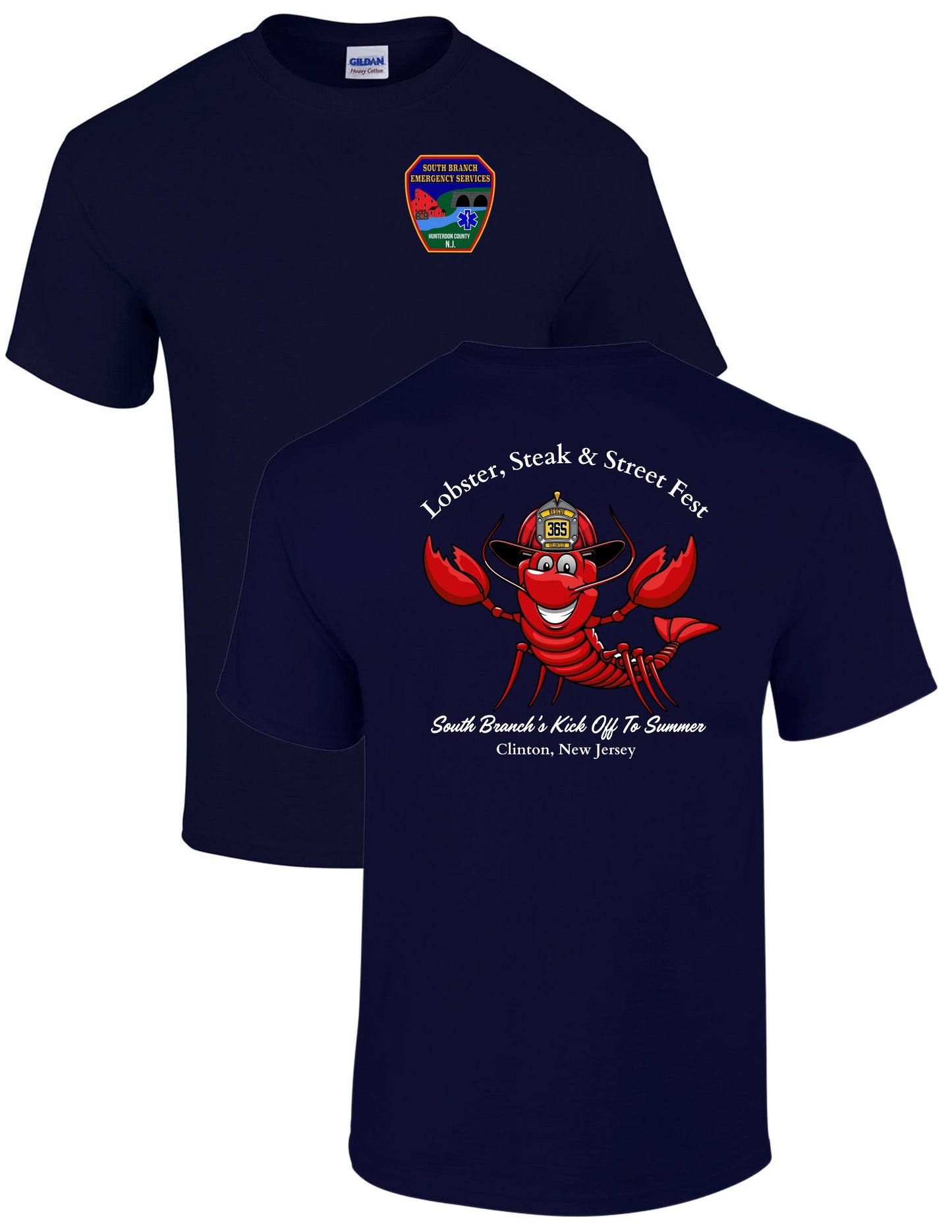 South Branch Lobster Fest Short Sleeve T-Shirt