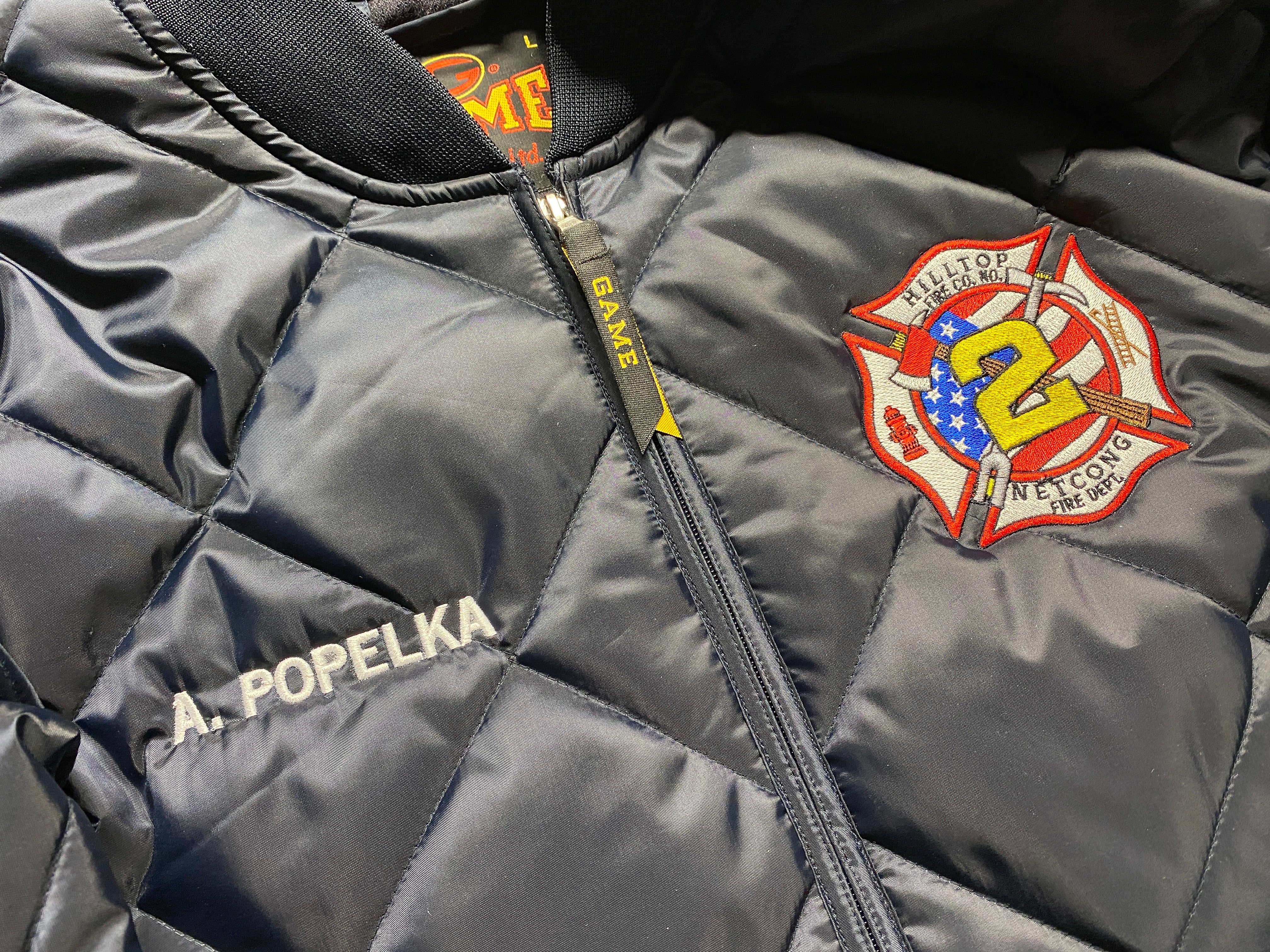 Fire department hot sale quilted jacket