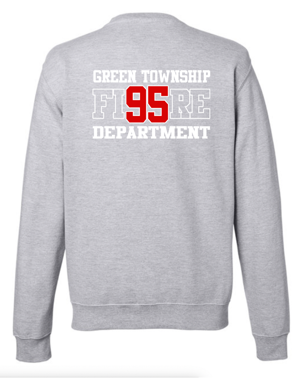 Green Township Fire Crewneck Sweatshirt